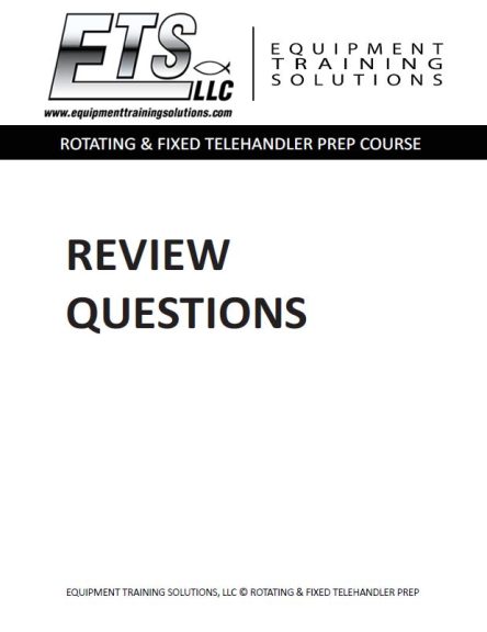 EN - Telehandler (THO) - Review Questions