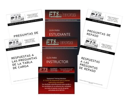 Grúas Articuladas - Paquete de Capacitación y Presentación de Instructores