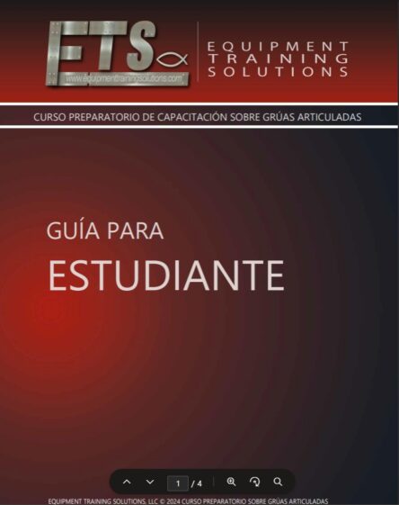 Grúas Articuladas - Guía De Estudiantes