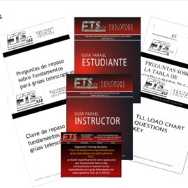 Grúa Telescópica Con Cabina Giratoria (TLL) - Paquete de Capacitación y Presentación de Instructores