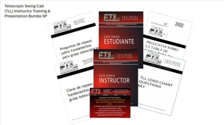 Grúa Telescópica Con Cabina Giratoria (TLL) - Paquete de Capacitación y Presentación de Instructores